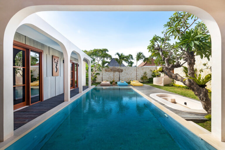 Navya Villas Pool Daylight