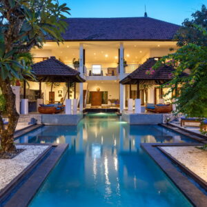Villa Andaman Pool Night 02