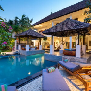 Villa Andaman Pool Night 03