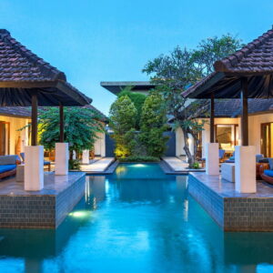 Villa Andaman Pool Night 04