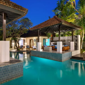 Villa Andaman Pool Night 06